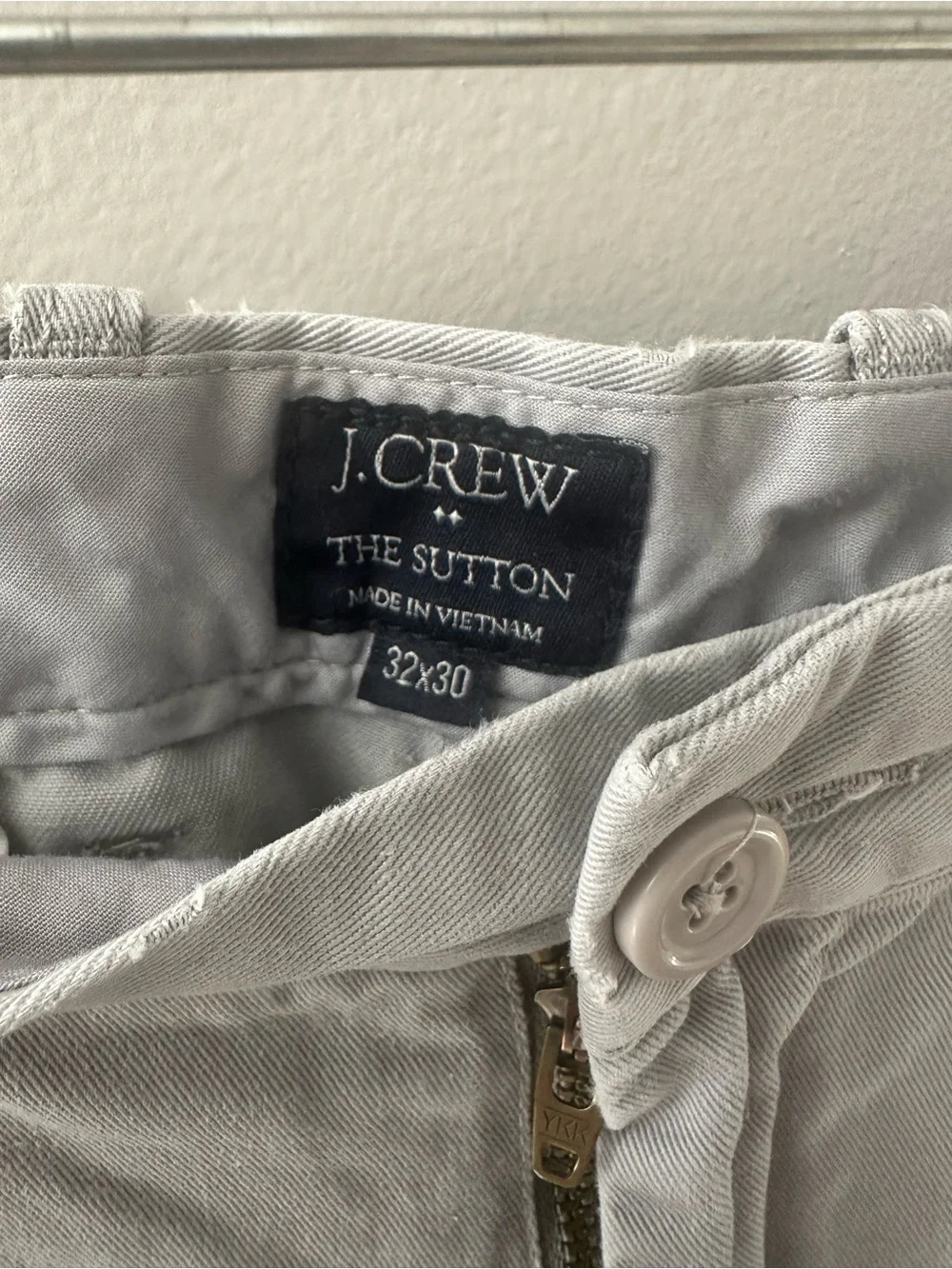 J. Crew Light Gray Men's Chinos